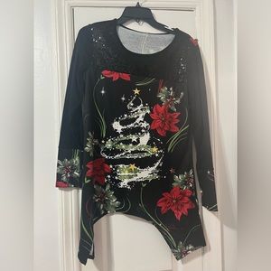 Christmas top size med